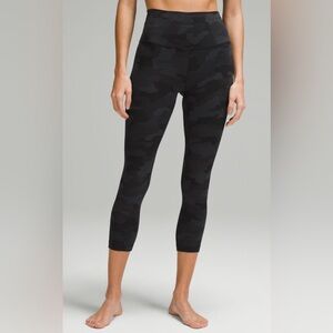 Lululemon Align Camo High Rise Crop 23 Leggings - 10